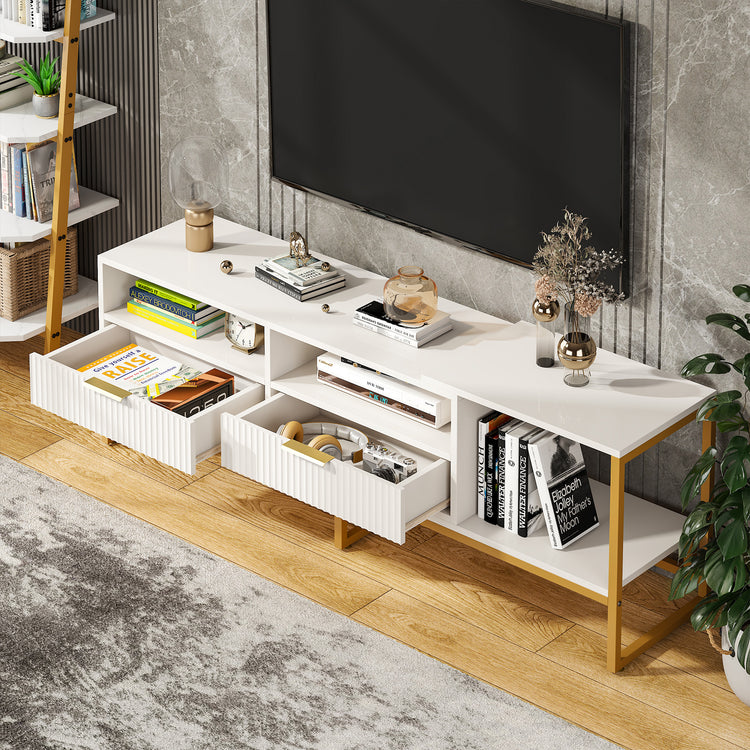 Gold TV Stand