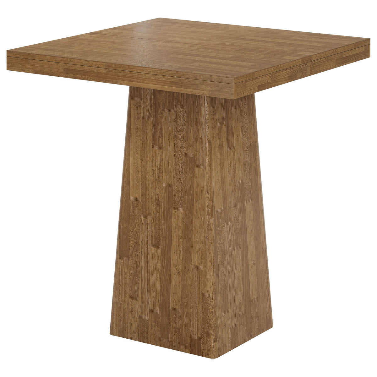31.5" Square Bar Table, Industrial Counter Height Pub Cocktail Unit Dining Table