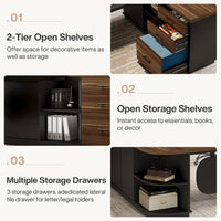 #Color_Light Walnut & Black