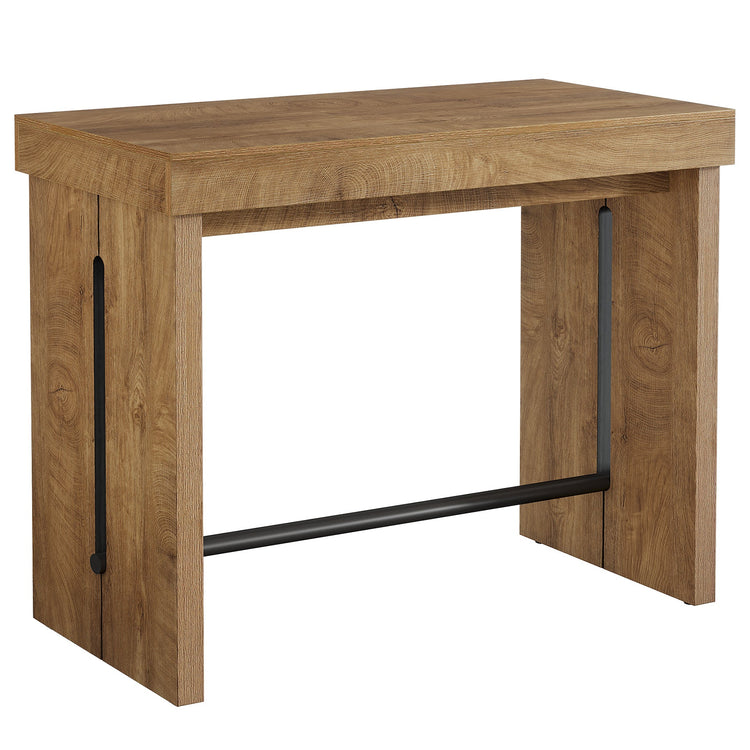 41" Bar Table, Counter Height Pub Table with Thickened Tabletop