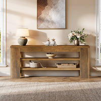 47.2" TV Stand, Entertainment Center with Open Storage for TVs up to 55"