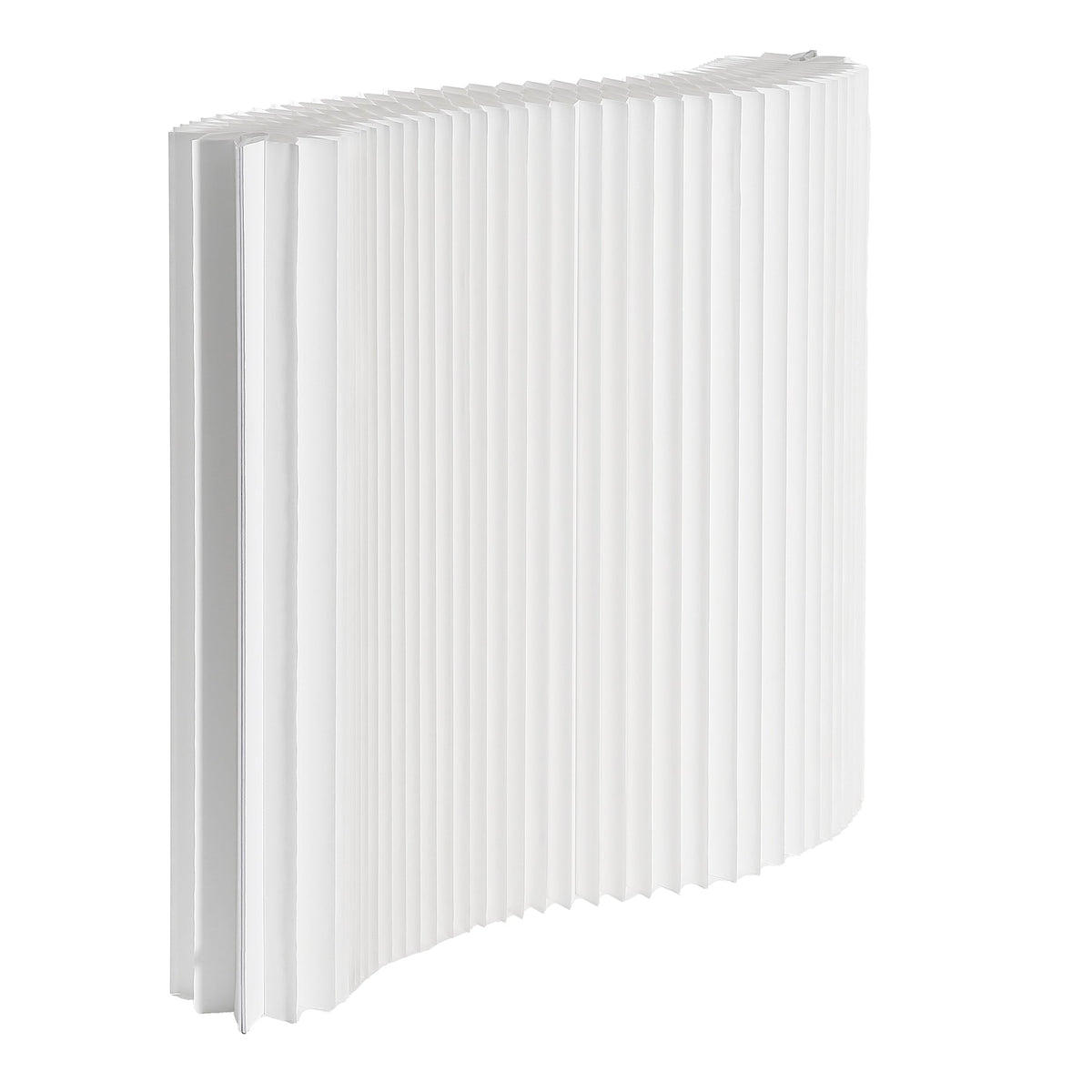 Folding Paper Room Divider, Expandable Freestanding Partition Wall for Home & Office
