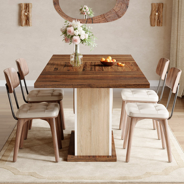 #Color_Brown & White