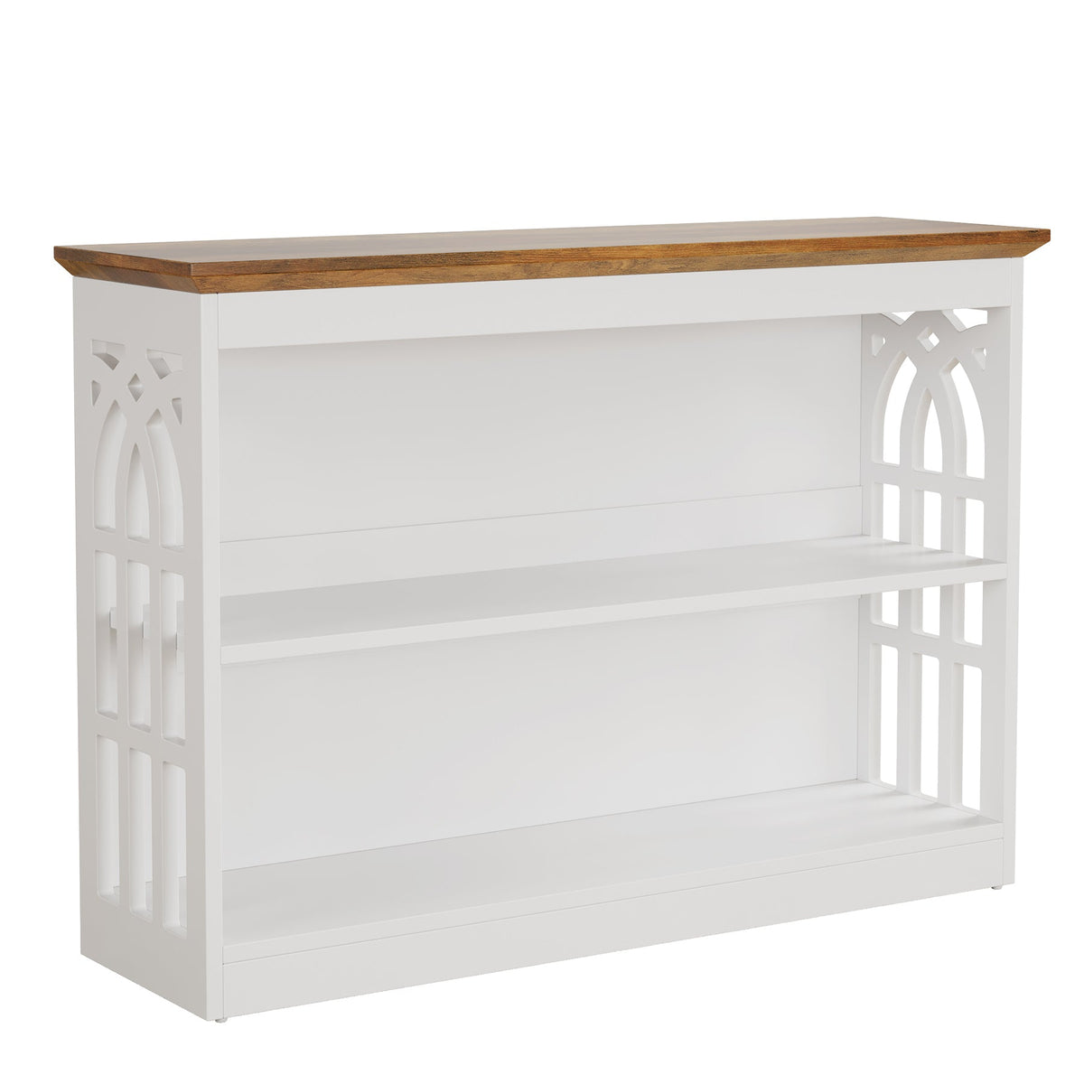 3-Tier Console Table, 41.34" Modern Entryway Sofa Table Behind the Couch