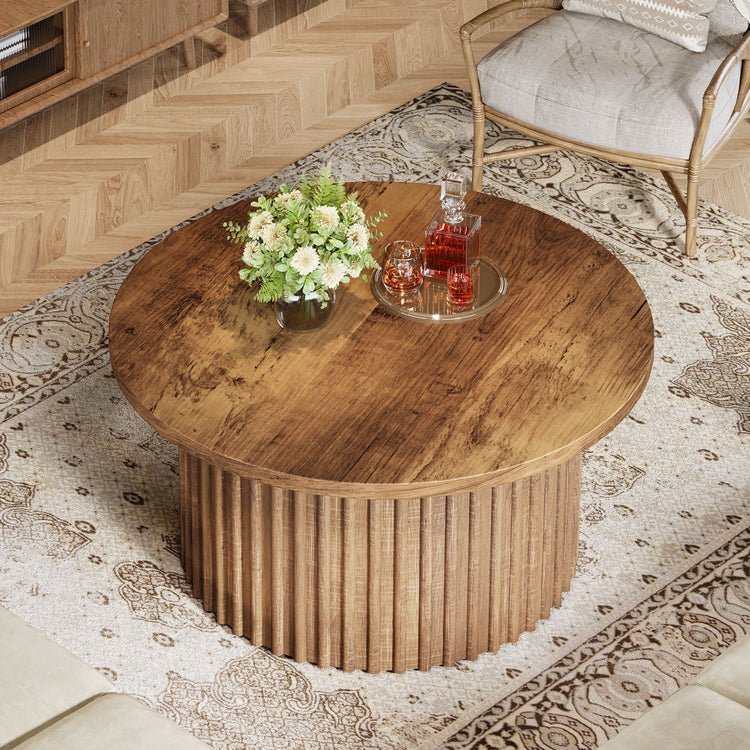 Farmhouse Circle Center Table