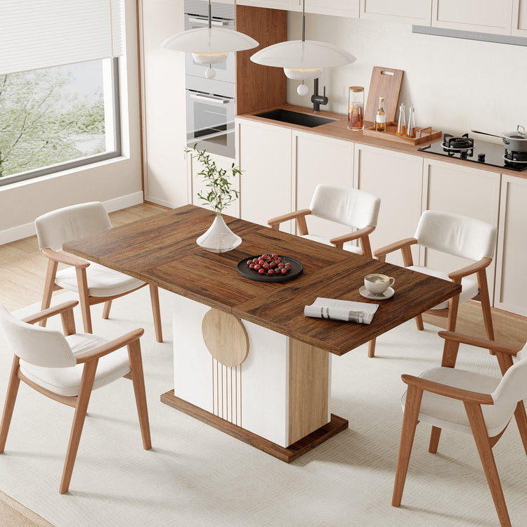 #Color_Brown & White