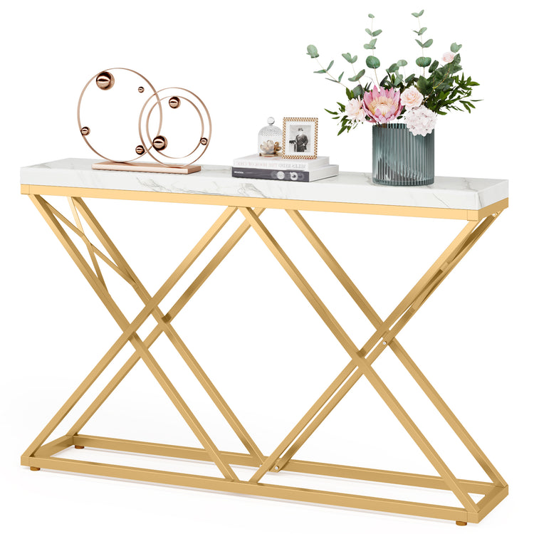 Gold Console table