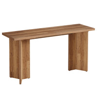 62.99" Bar Table, Modern Long Kitchen Bar Unit for Pub