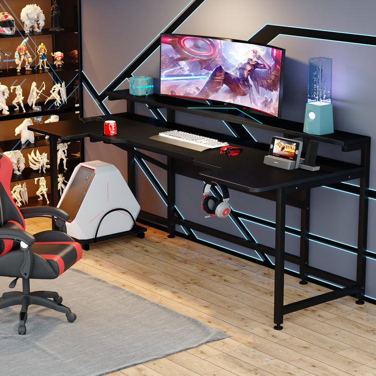 U Shaped Gaming Desk