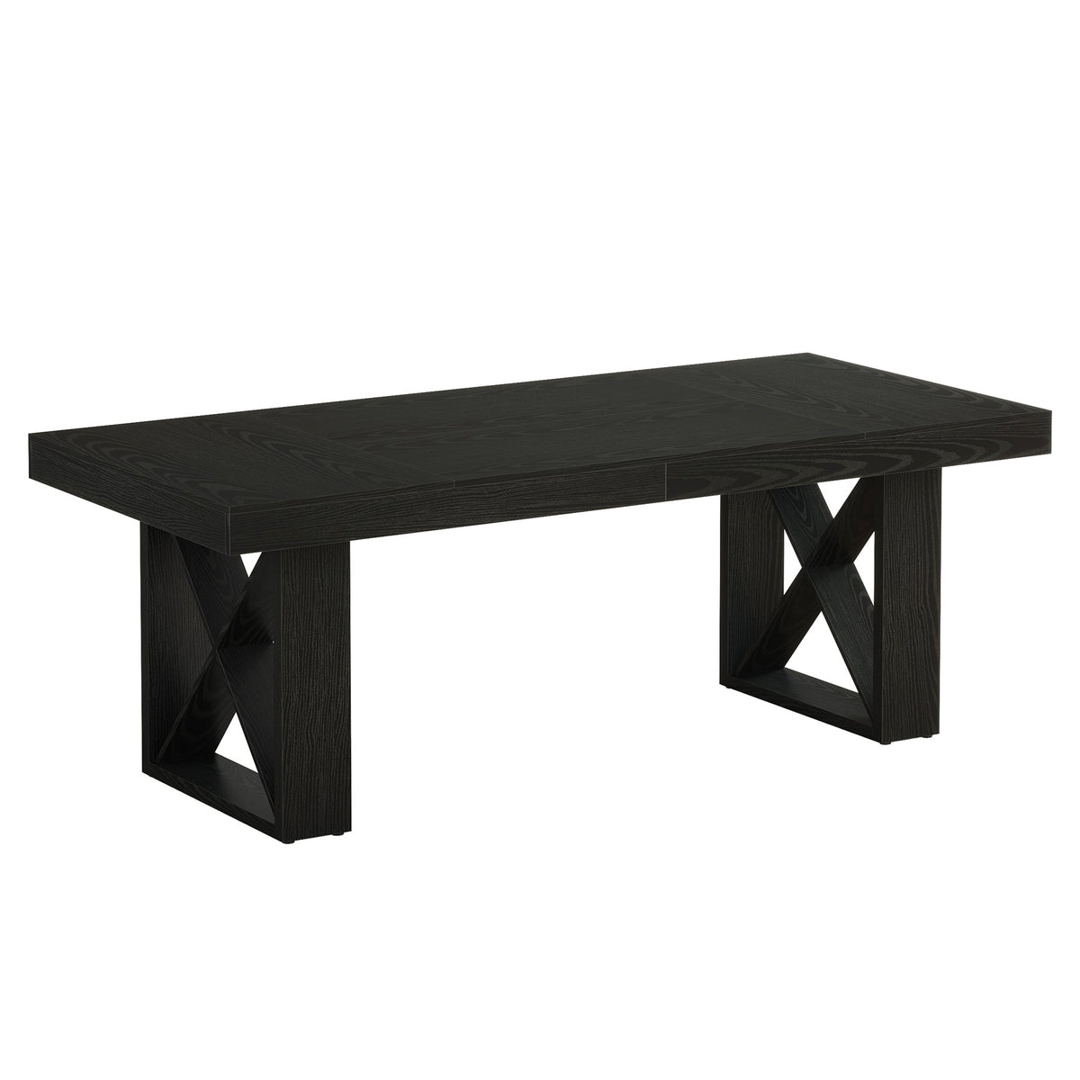 63" Computer Desk, Simple Executive Desk Writing Table for Home Office