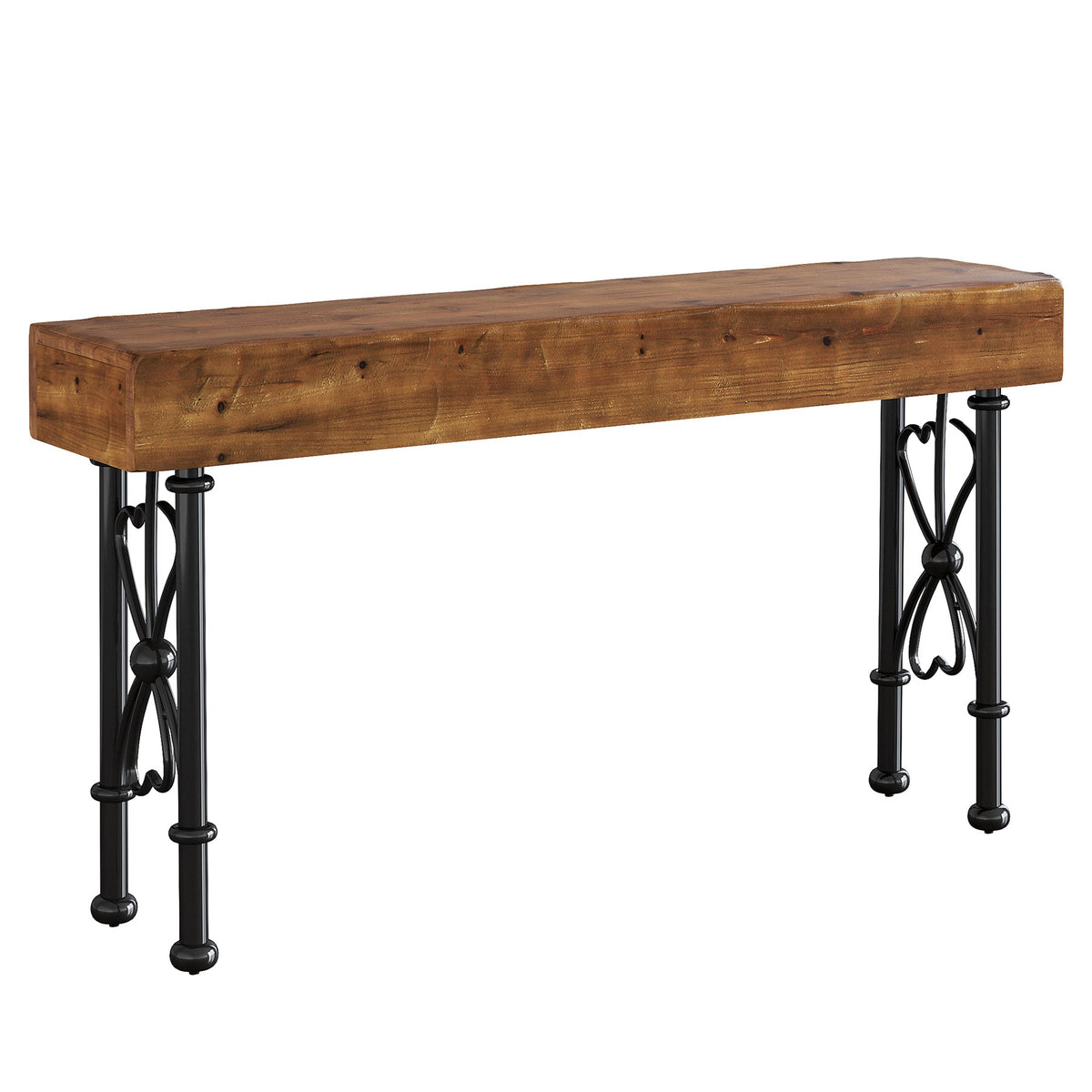 55" Console Table,  Farmhouse Entryway Sofa Table for Hallway