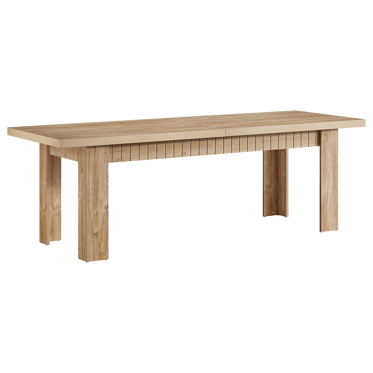 79" Dining Table for 6-8 People, Rectangular Kitchen Table for Dining Room