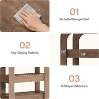 70.9" Bookshelf, 5-Tier Bookcase Storage Unit with Open Shelves