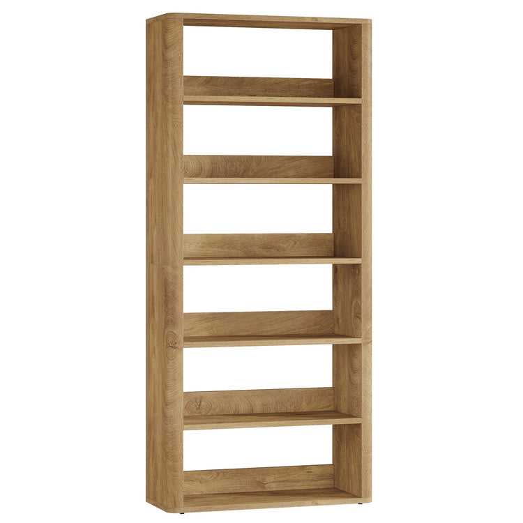 70.9" Tall Bookcase, 6-Tier Floor Standing Bookshelves with Storage Shelves