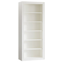 75" Bookcase, 6-Tier Modern Bookshelf Open Display Storage Shelves