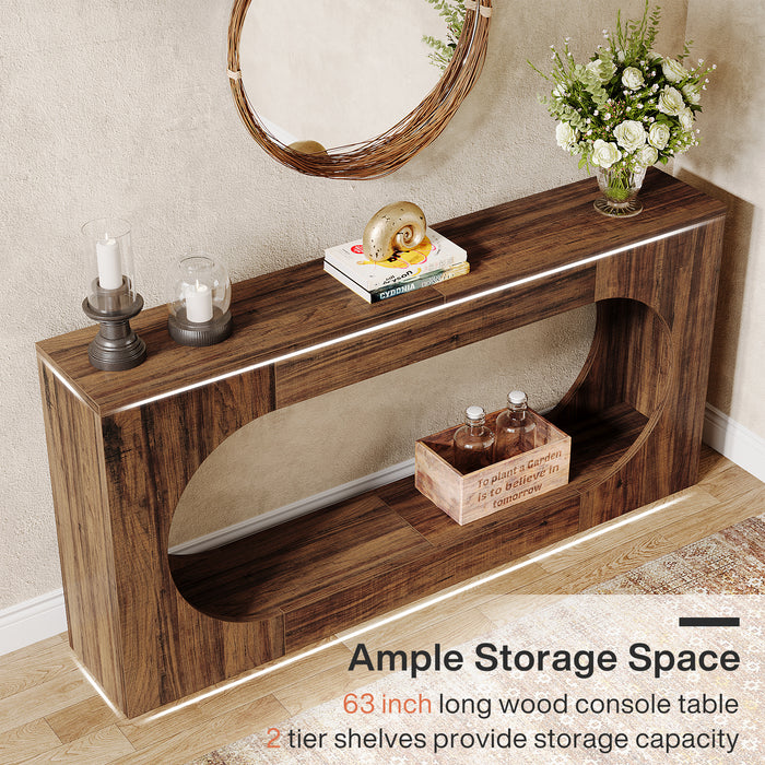 Wood Sofa Table
