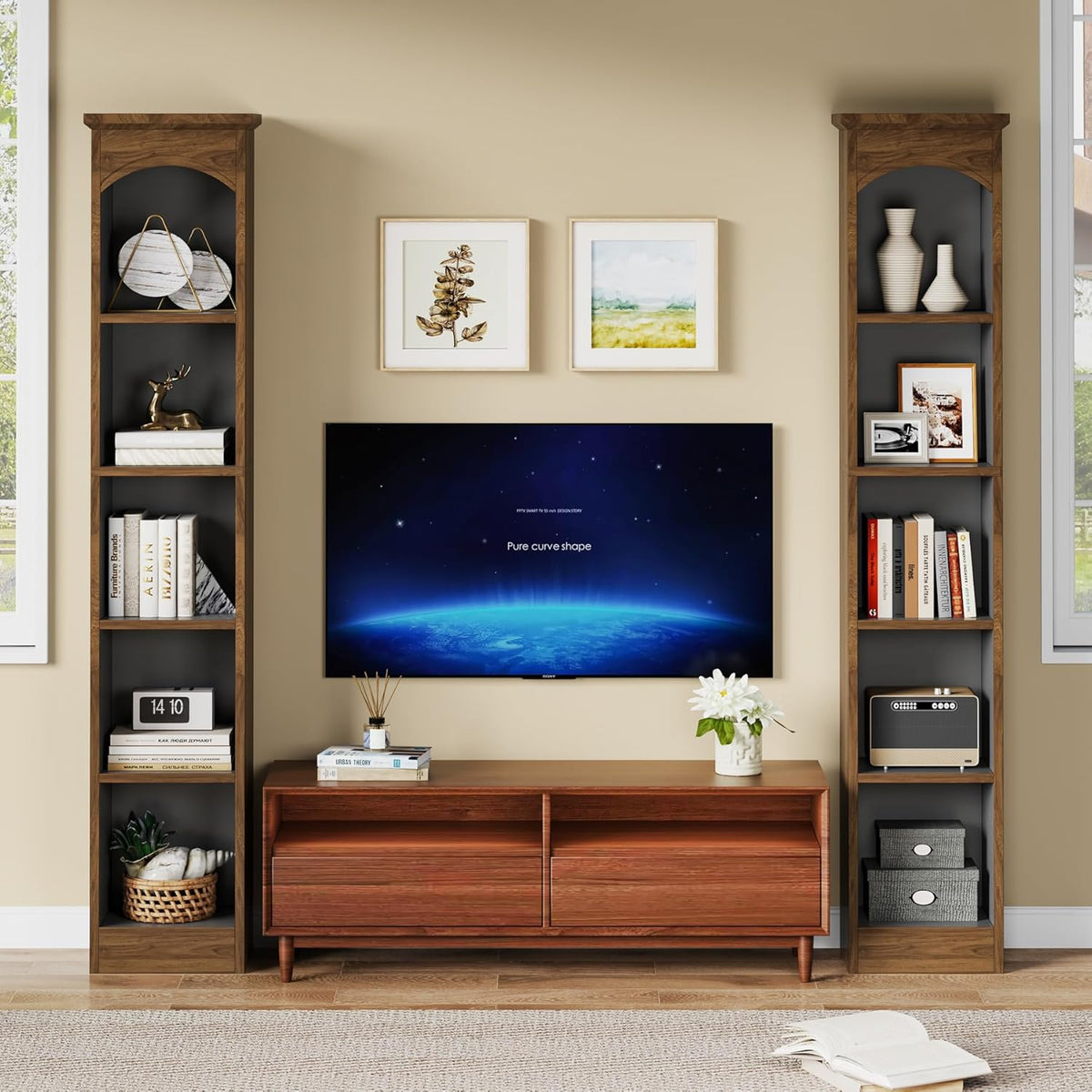 #Color_Walnut & Black