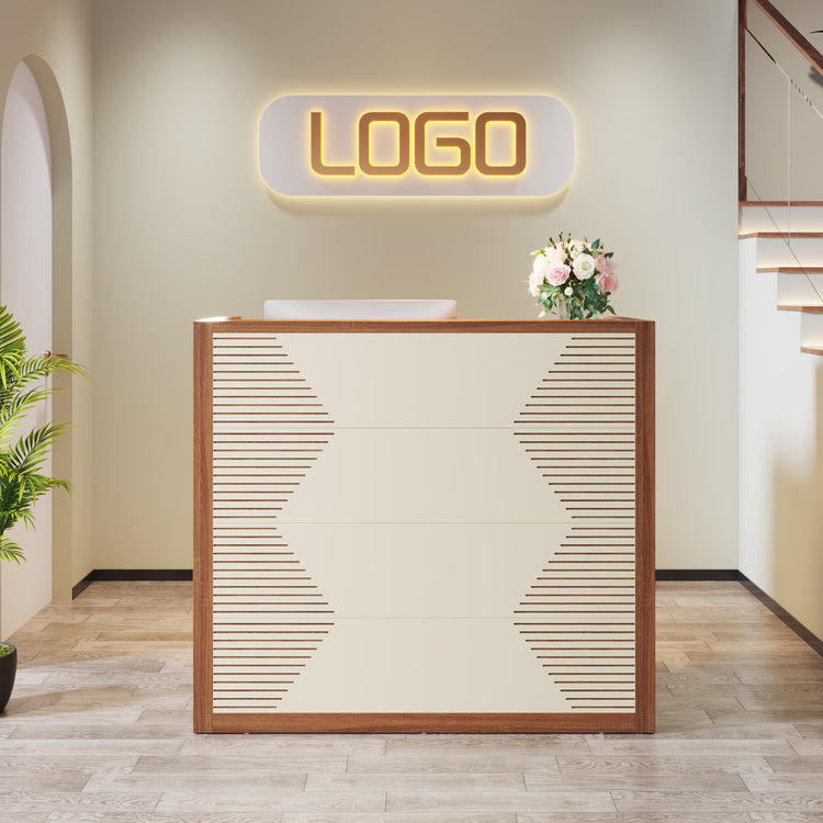 Modern Front Desk Retail Counter for Office