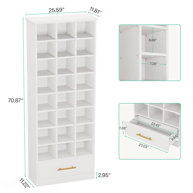 9-Tier Shoe Storage Cabinet
