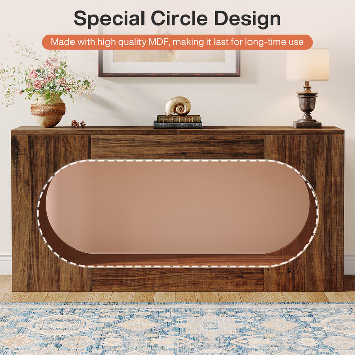 Wood Sofa Table