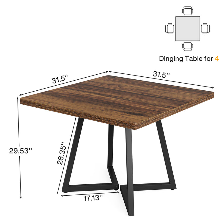 Square Dining Table