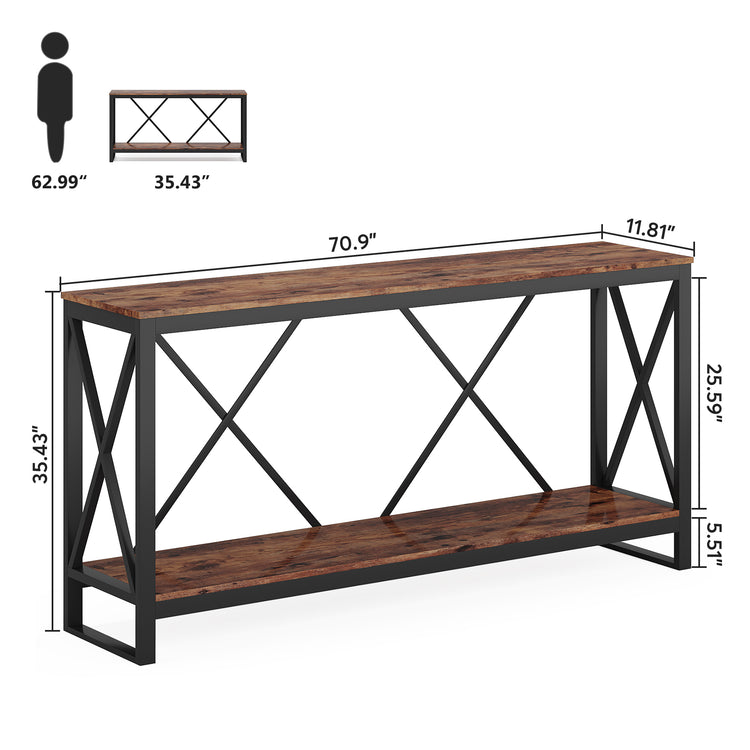 70.9 Inch Console Table