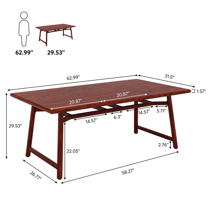 Wood Computer Desk