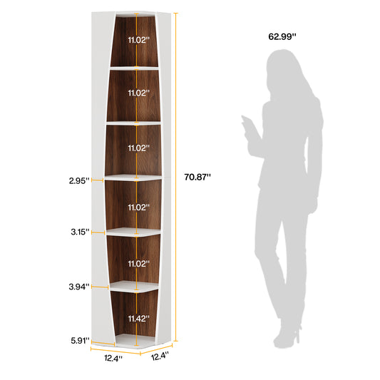 6-Tier Bookcase