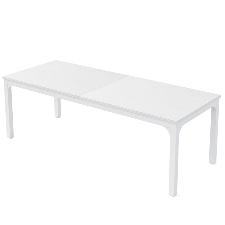 Rectangle Executive Desk, 78.7" Computer Desk 6FT Conference Table Tribesigns