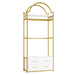 Freestanding Closet Organizer, Modern Garment Rack with Drawers & Shelves Tribesigns