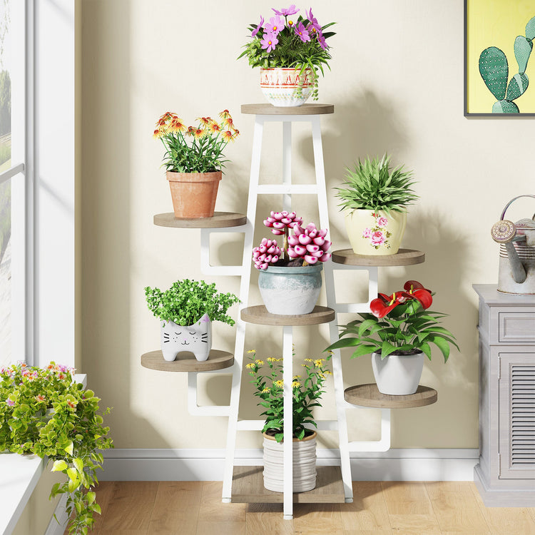 Tribesigns Plant Stand, 7 Tier Plant Pots Holder Rack Flower Stand Shelf