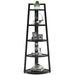 Tribesigns Corner Shelf, 70" Tall Corner Ladder Shelf Small Bookshelf Tribesigns