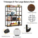5-Tier Kitchen Baker's Rack, 55" Wide Kitchen Storage Shelf with 11 Hooks Tribesigns