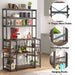 Kitchen Baker's Rack, 6-Tier Utility Kitchen Storage Shelf with Hutch Tribesigns
