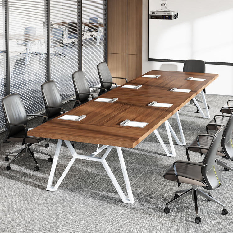 6FT Conference Table, 70" Meeting Table Large Computer Desk for Office Tribesigns