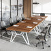 6FT Conference Table, 70" Meeting Table Large Computer Desk for Office Tribesigns
