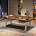 6FT Conference Table, 70" Meeting Table Large Computer Desk for Office Tribesigns