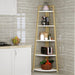 Tribesigns Corner Shelf, 70" Tall Corner Ladder Shelf Small Bookshelf Tribesigns