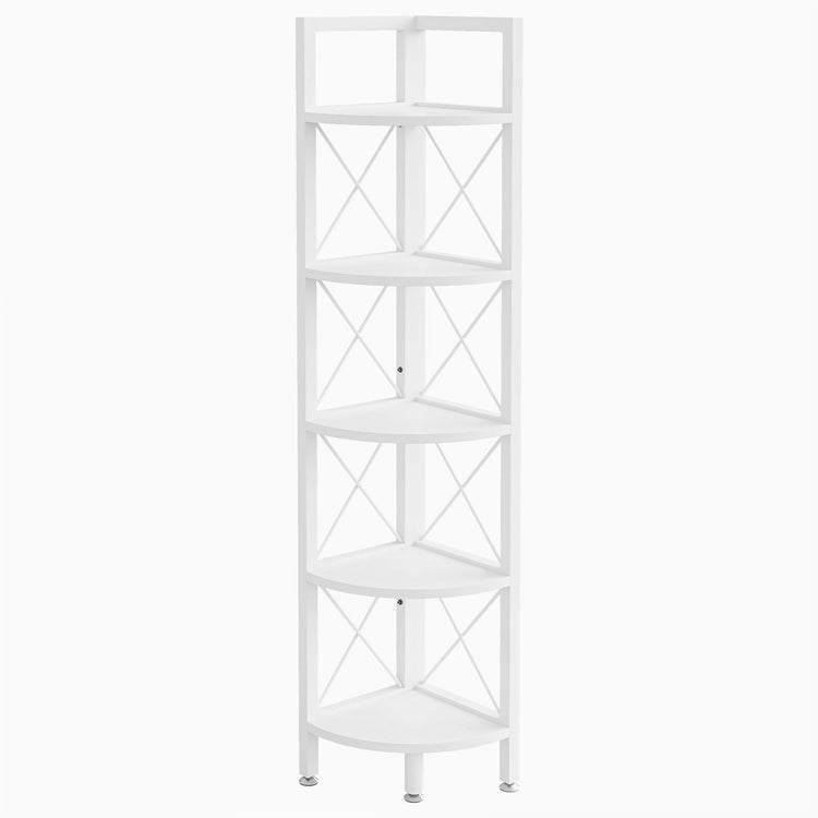 Tribesigns Corner Shelf, 5 Tier Corner Bookshelf and Bookcase Tribesigns