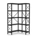 Tribesigns Corner Bookshelf, 5-Shelf Corner Etagere Bookcase, Corner Display Rack Tribesigns