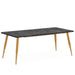 Tribesigns 6FT Conference Table, Rectangular Meeting Room Seminar Table Tribesigns